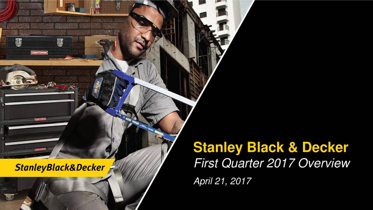 First Quarter 2017 Overview April 21, 2017